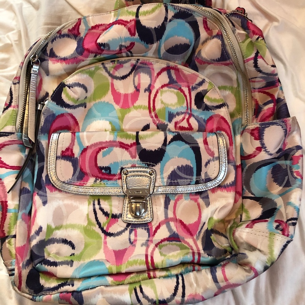 classic coach backpack